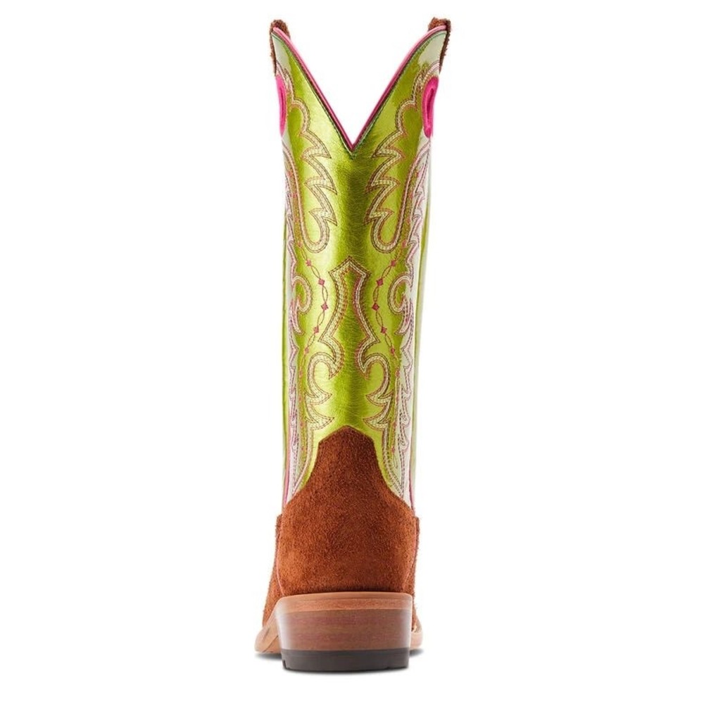 NWOB Ariat Futurity Boon Square Toe Western Boots Size 8 - Picture 3 of 16